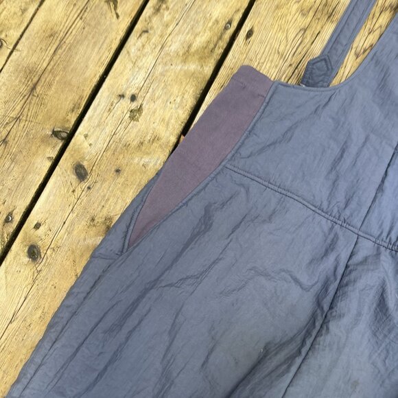 VTG Edelweiss White Stag Ski Bibs Pants Suit Womens 36 Blue Overalls Ski / Snow - Picture 14 of 16